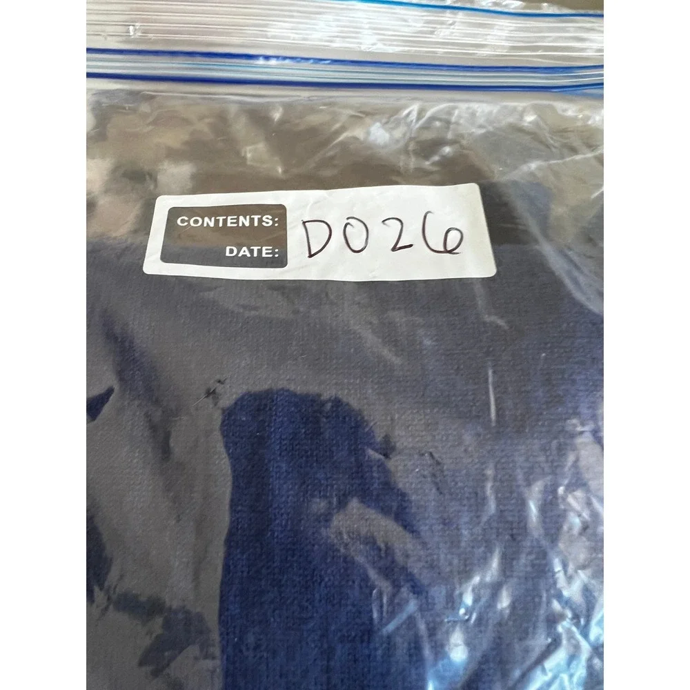 Banana Republic Mens Medium Sweater Blue Italian‎ Merino Yarn by Baruffa Wool